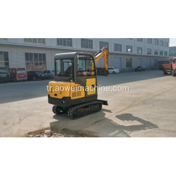 Çin Ucuz Mini Ekskavatör 2.5 Tonluk Paletli Ekskavatör AW25 2500KGS